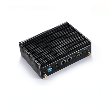 Mini PC Fanless Design Intel  Core i5 i7 Dual Lan 4K Output Gaming Industrial Computer